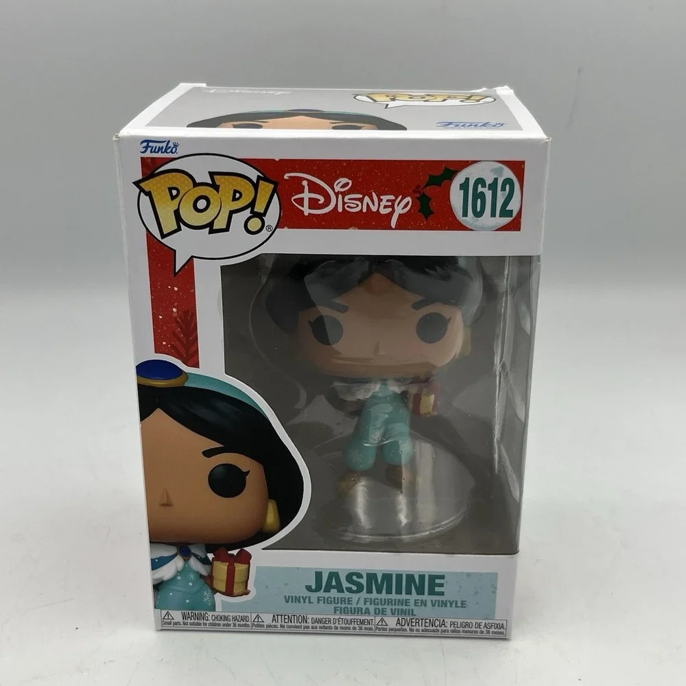 Funko Pop! Disney Princess Holiday 2025 Jasmine #1612 With Pop Protector